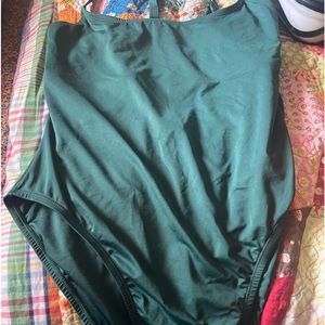 Andie Green Tank Swimsuit Laguna. Tags on Never Worn. Size XXXLT